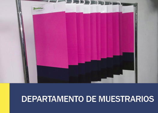 DEPARTAMENTO DE MUESTRARIOS