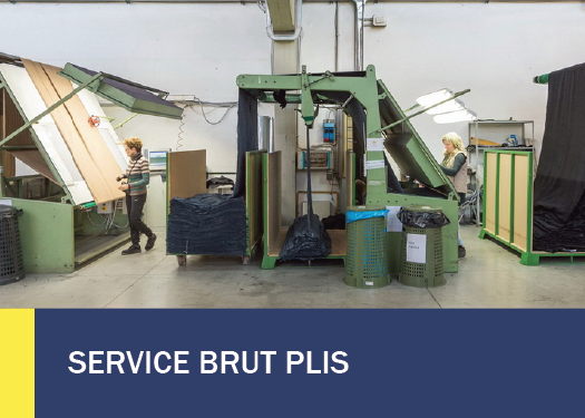 SERVICE BRUT PLIS